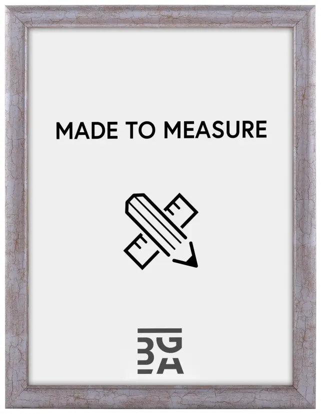 Kehys Söråker Krakeloitunut Hopea - Omat mitat