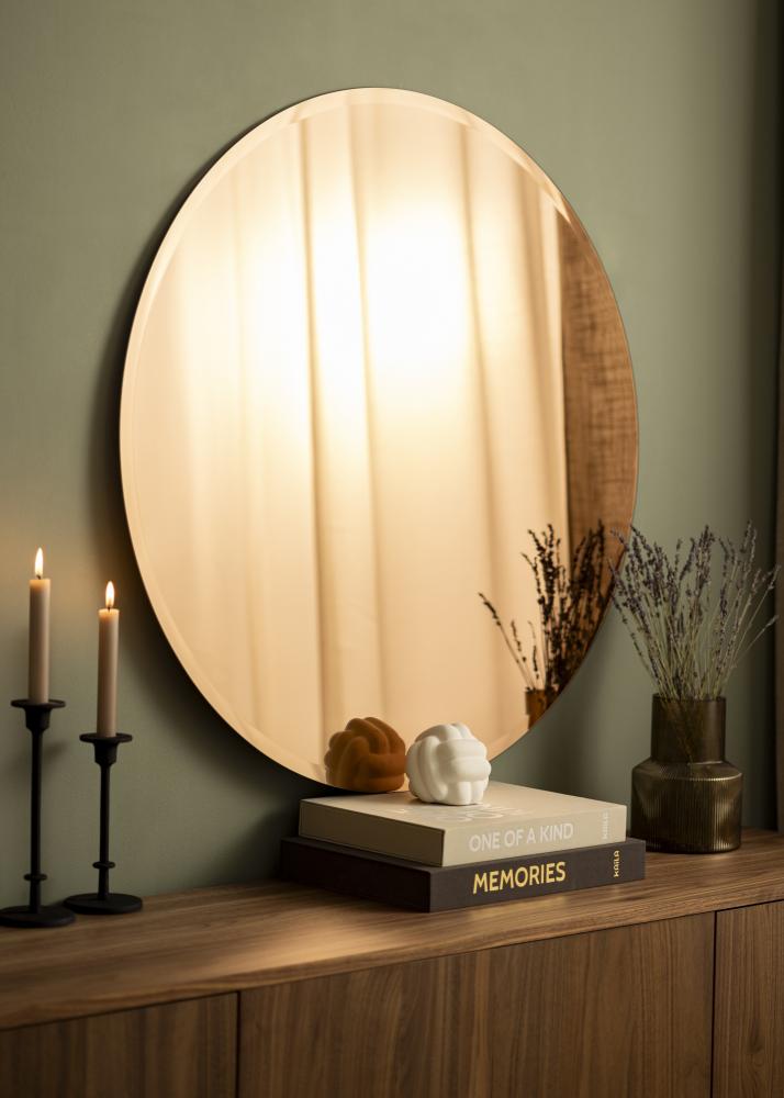 KAILA Pyöreä Peili Rose Gold Deluxe 90 cm Ø