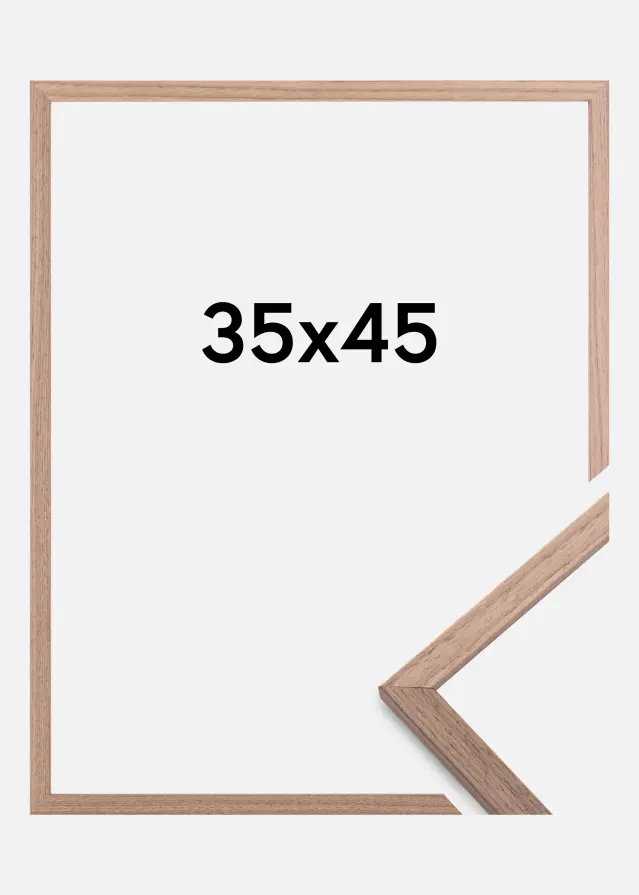 Kehys Edsbyn Vaalea Saksanpähkinä 35x45 cm