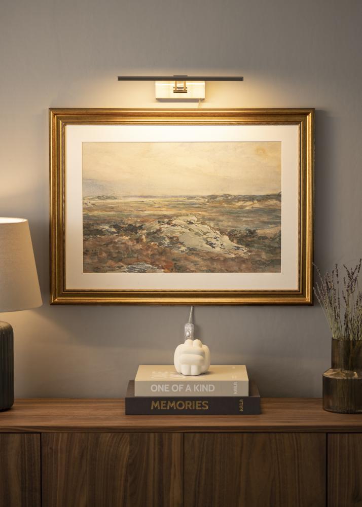 Gunnebo V961 LED Tauluvalaisin - Nikkeli