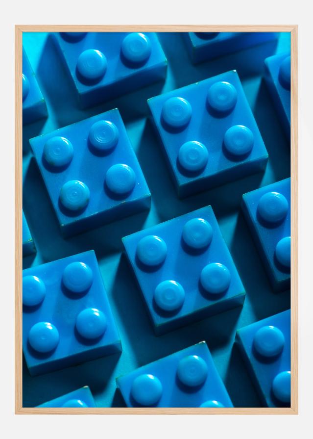 Blue lego Juliste