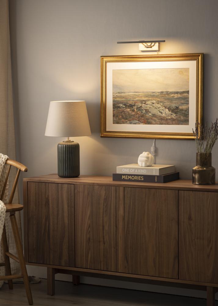 Gunnebo V961 LED Tauluvalaisin - Nikkeli