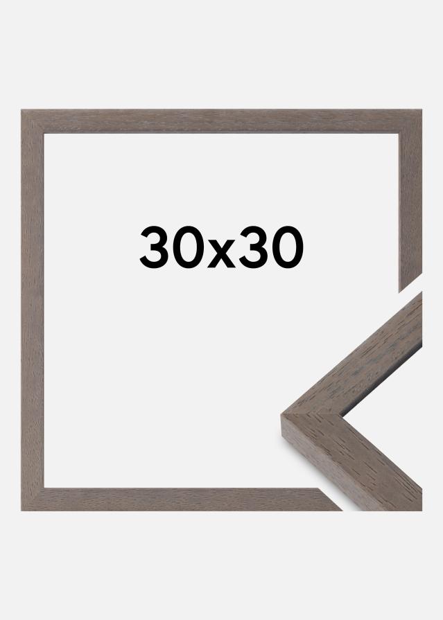 Kehys Hermes Akryylilasi Harmaa 30x30 cm