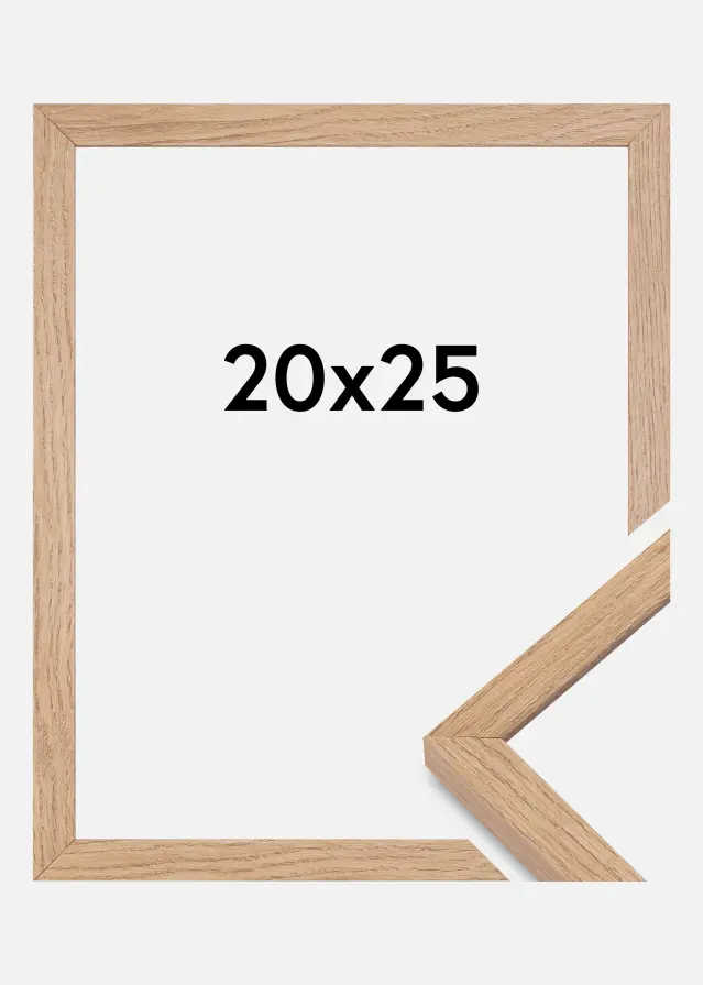 Valokuvakehys Montgomery Matta heijastamaton lasi Tammi 20x25 cm