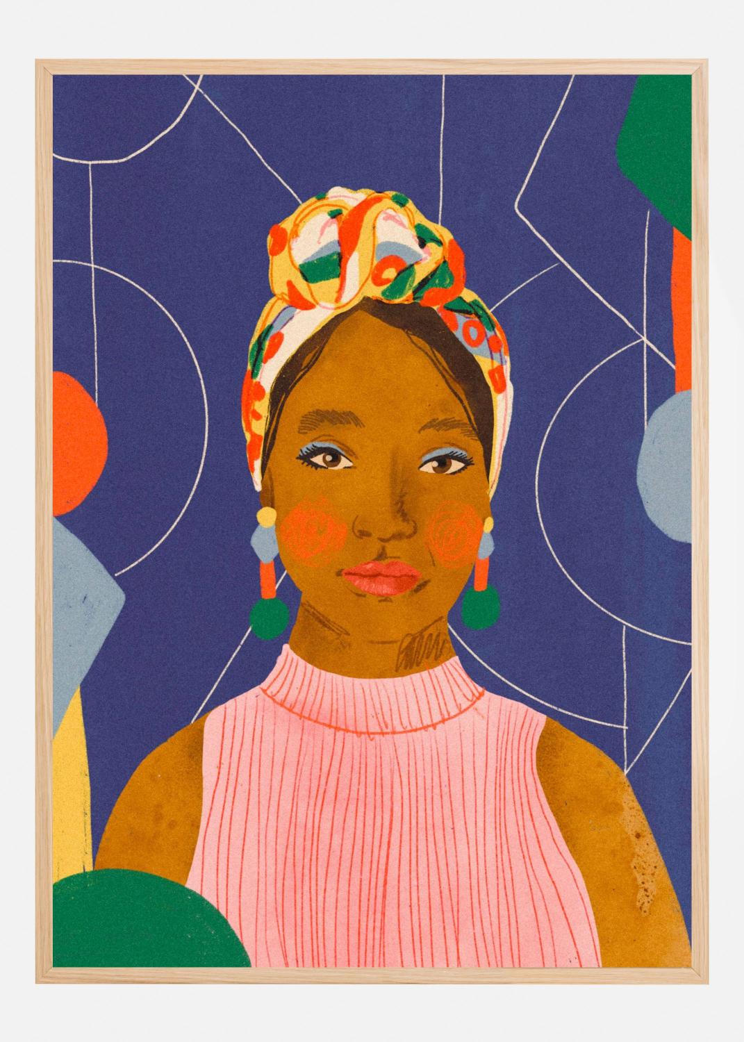 Product Image for Turban beauty Juliste (21x29.7 cm (A4))