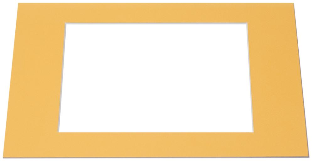 Paspatuuri Keltainen (Valkoinen keskus) - Mittatilattu