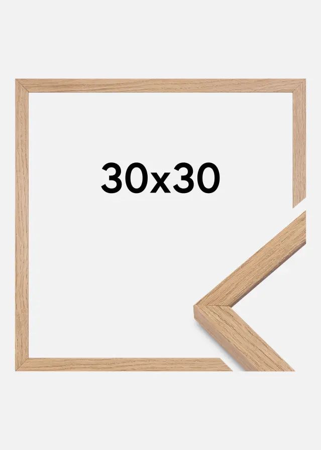Valokuvakehys Montgomery Matta heijastamaton lasi Tammi 30x30 cm