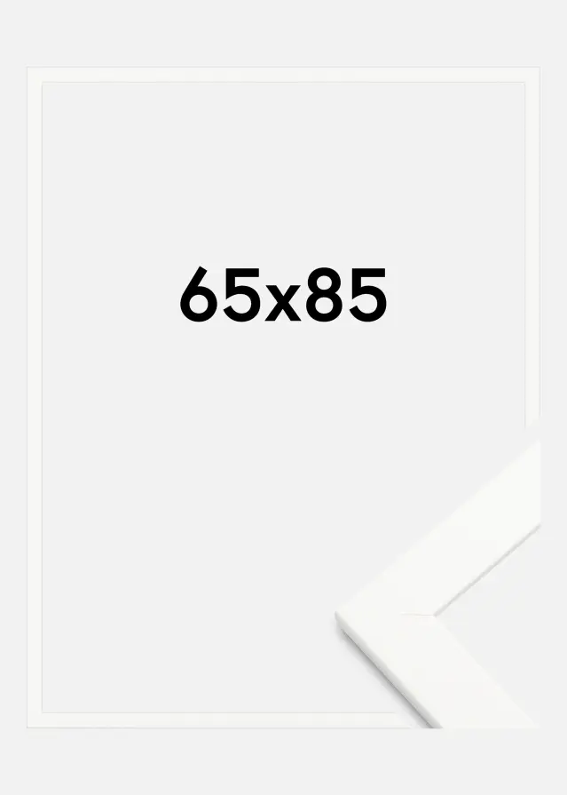 Kehys Trendline Akryylilasi Valkoinen 65x85 cm