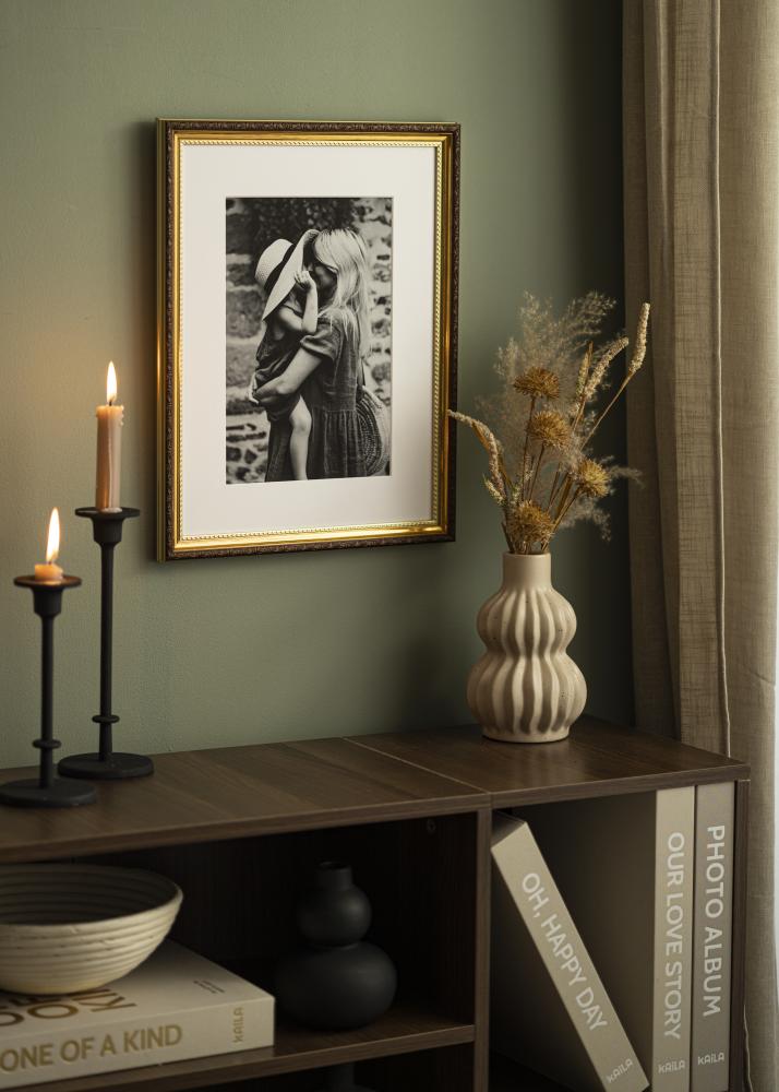 Paspatuuri Supervalkoinen (Valkoisella keskustalla) 50x50 cm (39x39 cm)