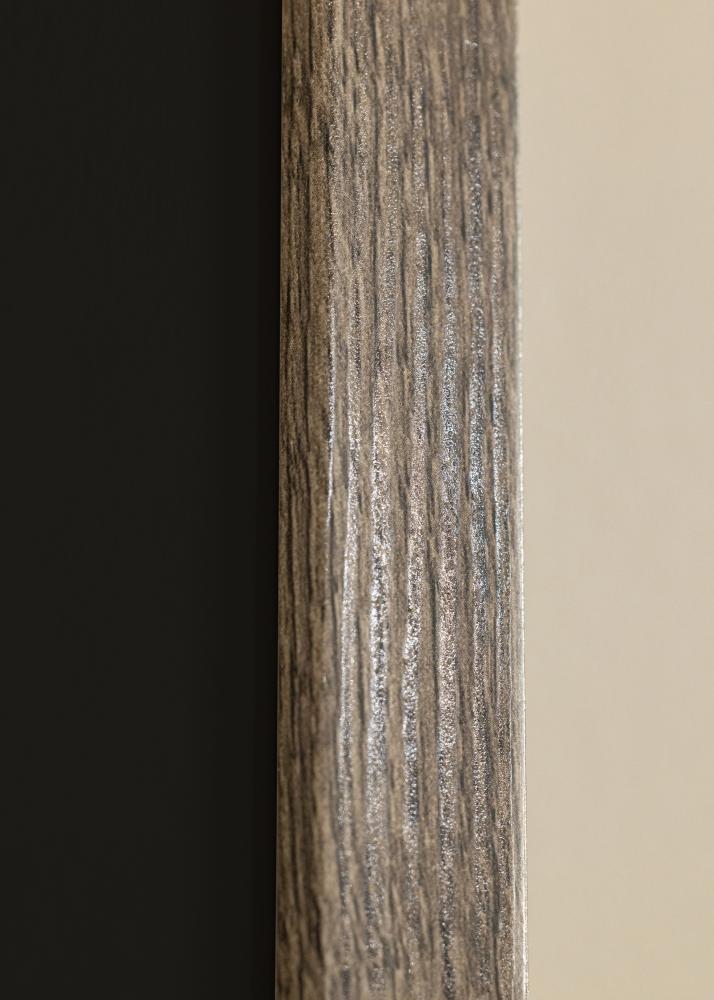 Kehys Fiorito Saksanpähkinä 30x40 cm - Paspatuuri Musta 21x30 cm