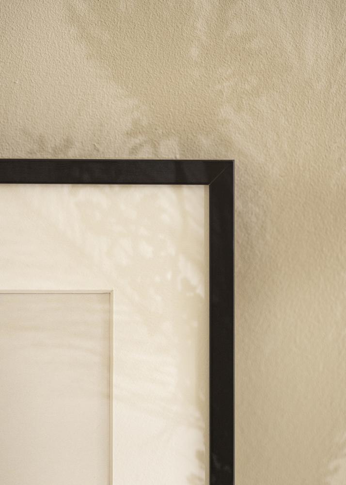 Kehys E-Line Akryylilasi Musta 40x40 cm