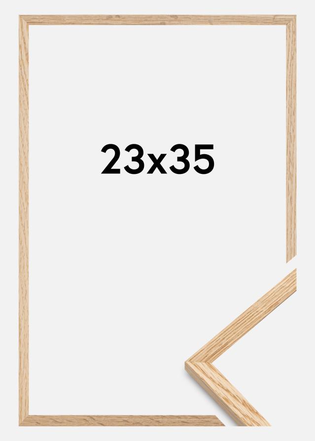 Valokuvakehys Ohut Tammi Akryylilasi 23x35 cm