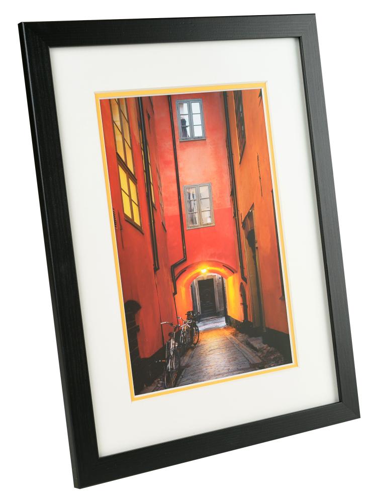 Paspatuuri kaksikerroksinen - Valkoinen/Keltainen