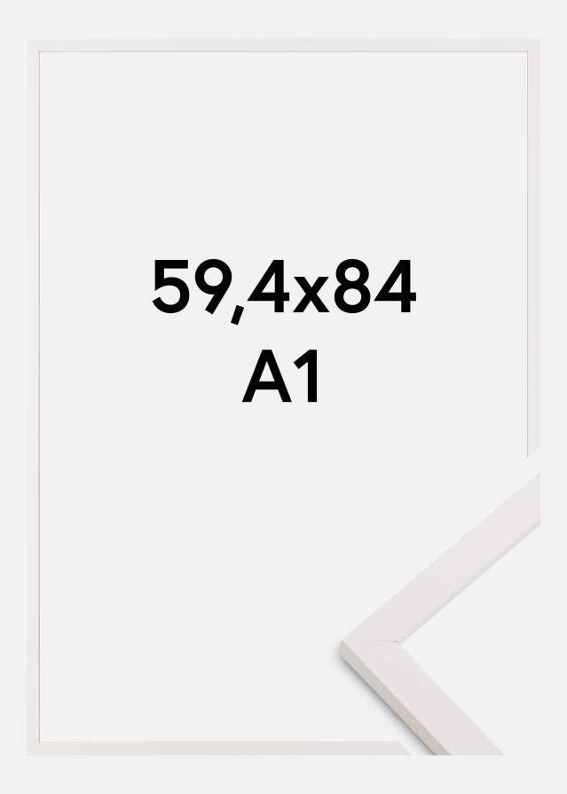 Kehys Trendy Akryylilasi Valkoinen 59,4x84,1 cm (A1)