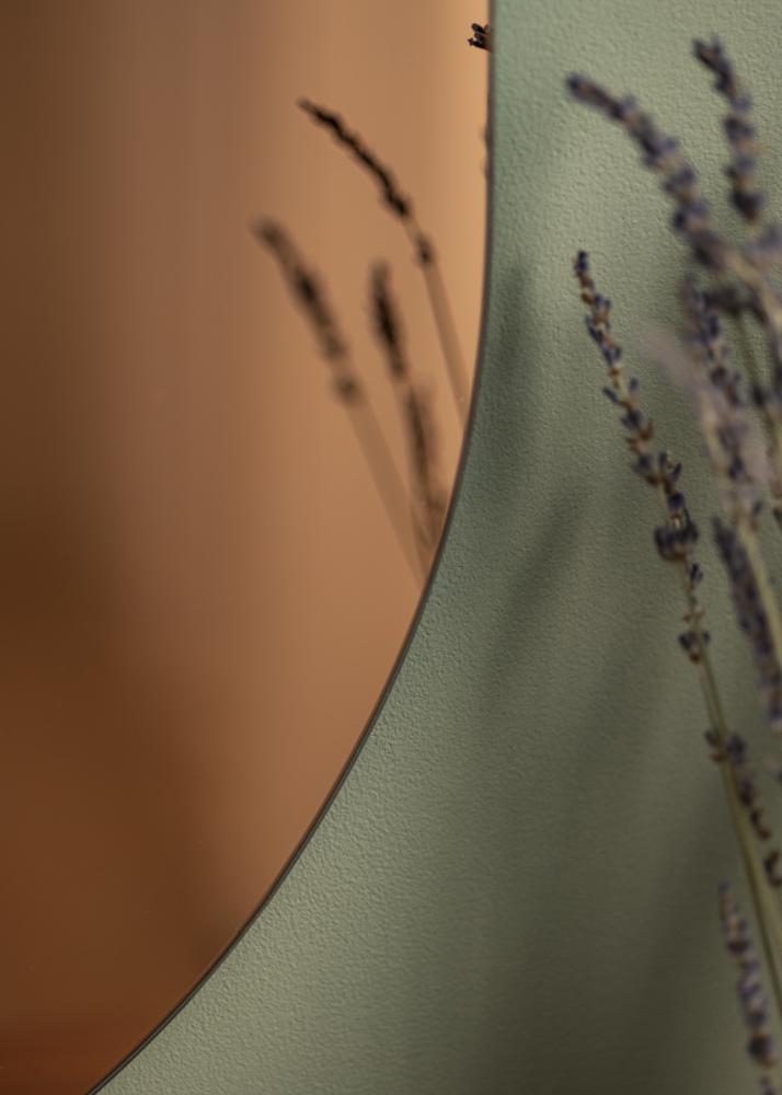 KAILA Peili Oval Rose Gold 50x100 cm