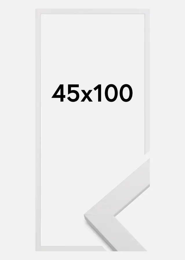 Kehys White Wood Akryylilasi 45x100 cm