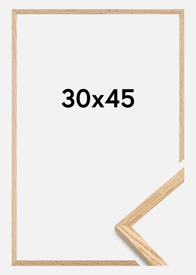 Valokuvakehys Ohut Tammi Akryylilasi 30x45 cm