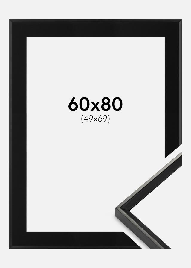 Kehys Desire Musta 60x80 cm - Paspatuuri Musta 50x70 cm