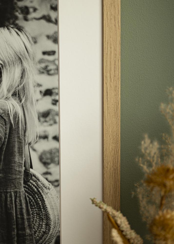 Paspatuuri Supervalkoinen (Valkoisella keskustalla) 50x50 cm (39x39 cm)