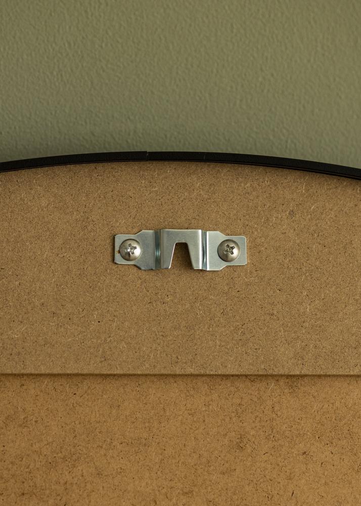 Peili Modern Musta 80 cm Ø