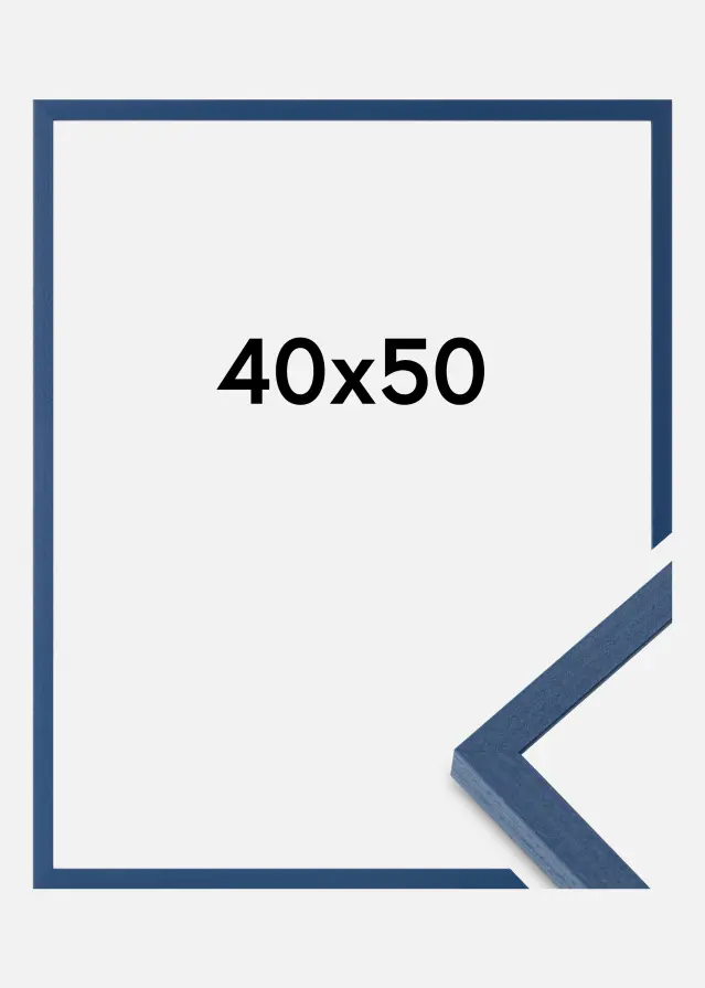 Colorful Akryylilasi Sininen 40x50 cm