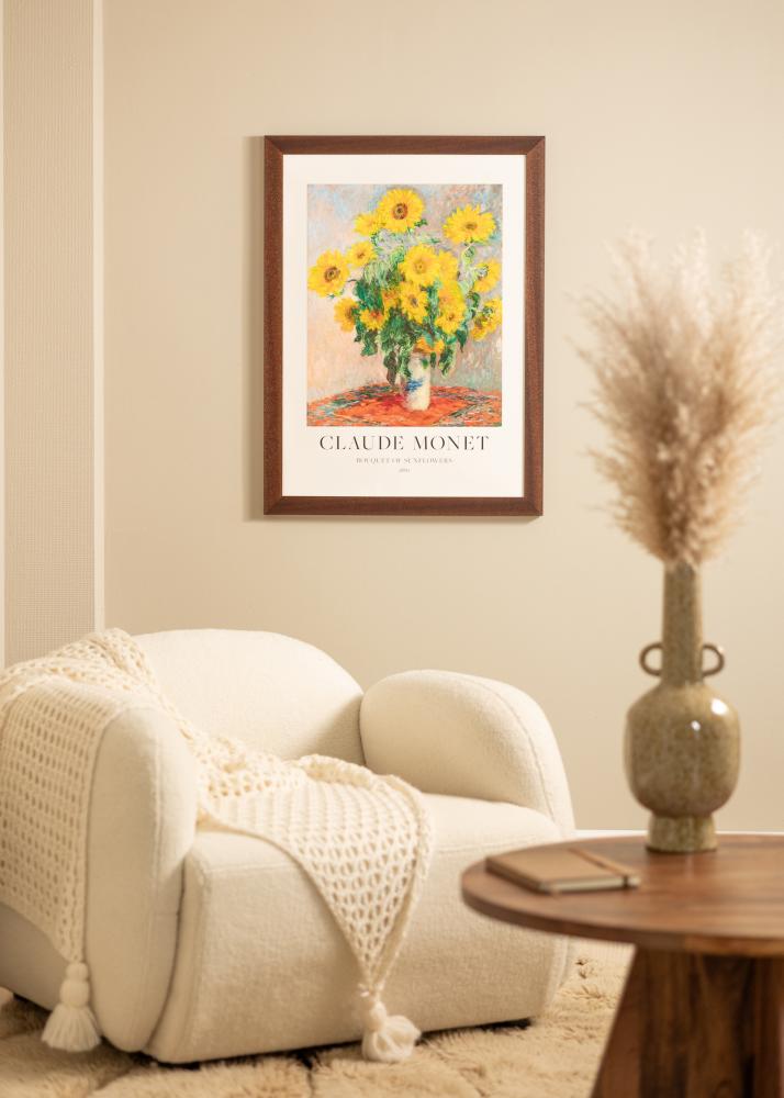 Kehys Juno Akryylilasi Tiikki 45x60 cm