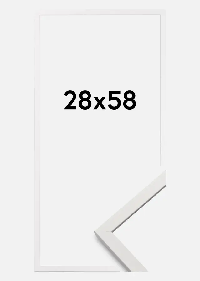 Kehys Edsbyn Valkoinen 28x58 cm