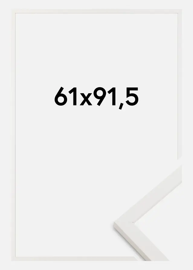 Kehys Trendy Akryylilasi Valkoinen 61x91,5 cm
