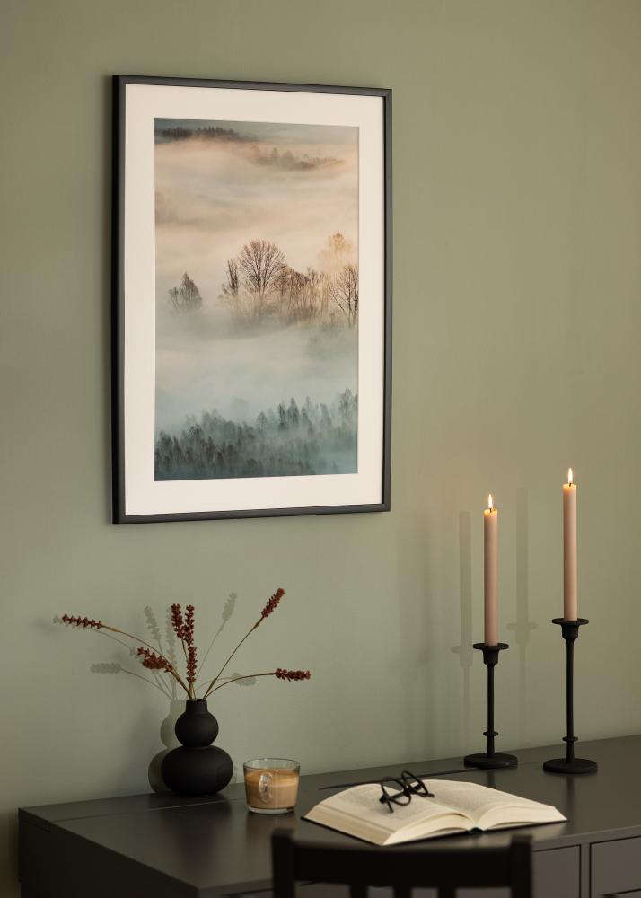 Kehys Budget Akryylilasi Musta 50x70 cm