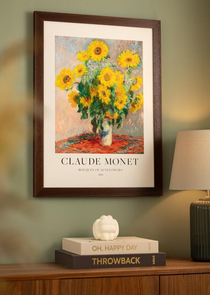 Kehys Juno Akryylilasi Tiikki 45x60 cm