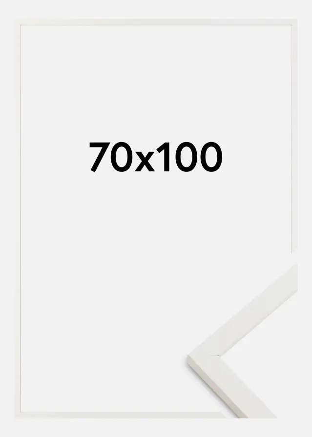 Kehys Trendy Akryylilasi Valkoinen 70x100 cm