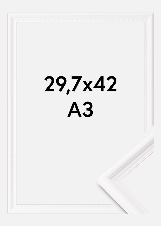 Kehys Gala Akryylilasi Valkoinen 29,7x42 cm (A3)