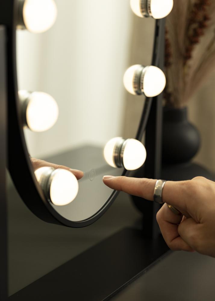 KAILA Meikkipeili IV Musta - 34x47 cm