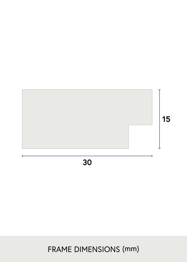 Kehys Broadway Kullanvärinen 13x18 cm