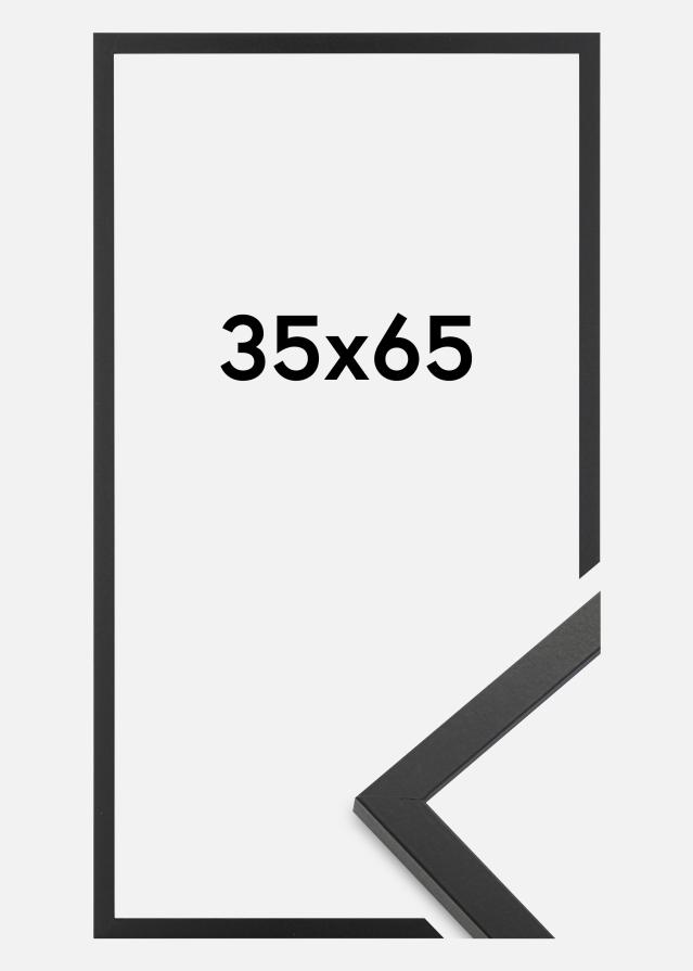 Kehys Trendy Akryylilasi Musta 35x65 cm