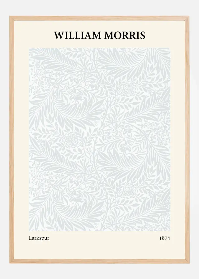 William Morris - Larkspur 5 Juliste