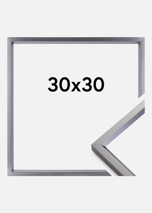 Kehys Steel Style Teräksenharmaa 30x30 cm