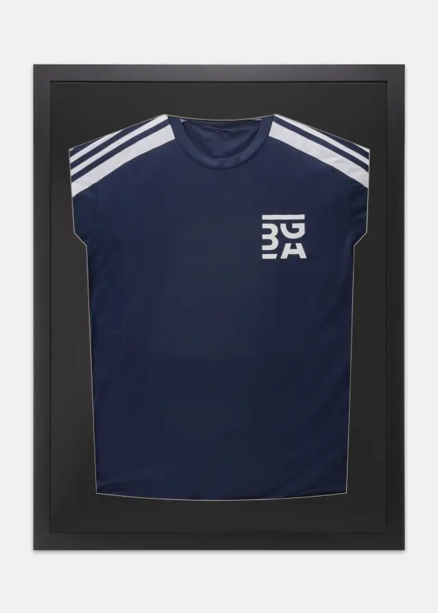 Kehys Jersey Box Akryylilasi Musta 60x80 cm