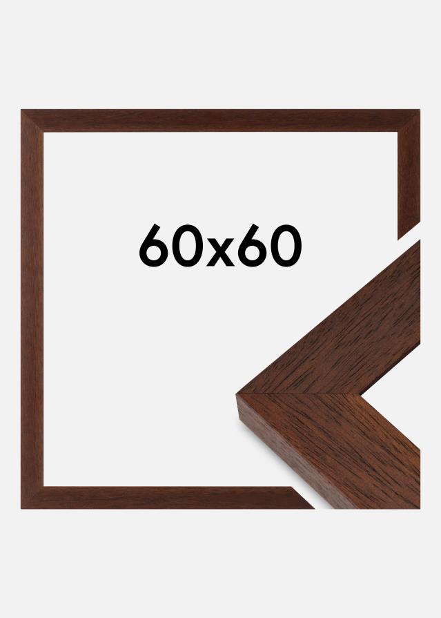 Kehys Juno Akryylilasi Tiikki 60x60 cm