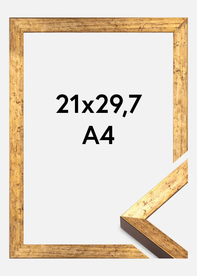 Kehys Dune Akryylilasi Kulta 21x29,7 cm (A4)
