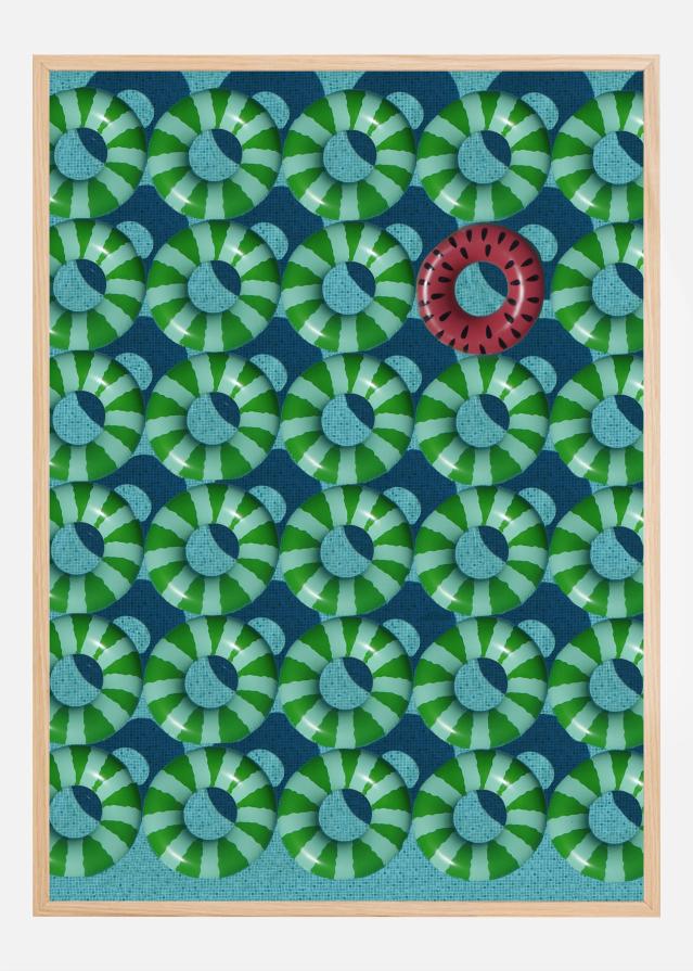 Stand out in the crowd Juliste