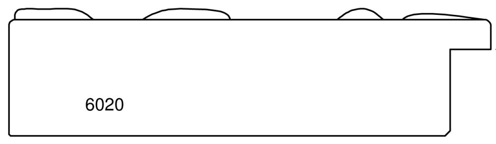 Peili Varenna Design Harmaa