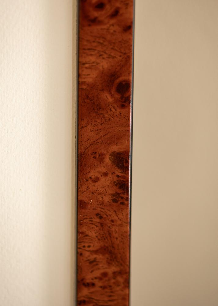 Kehys Hermes Akryylilasi Burr Walnut 70x100 cm