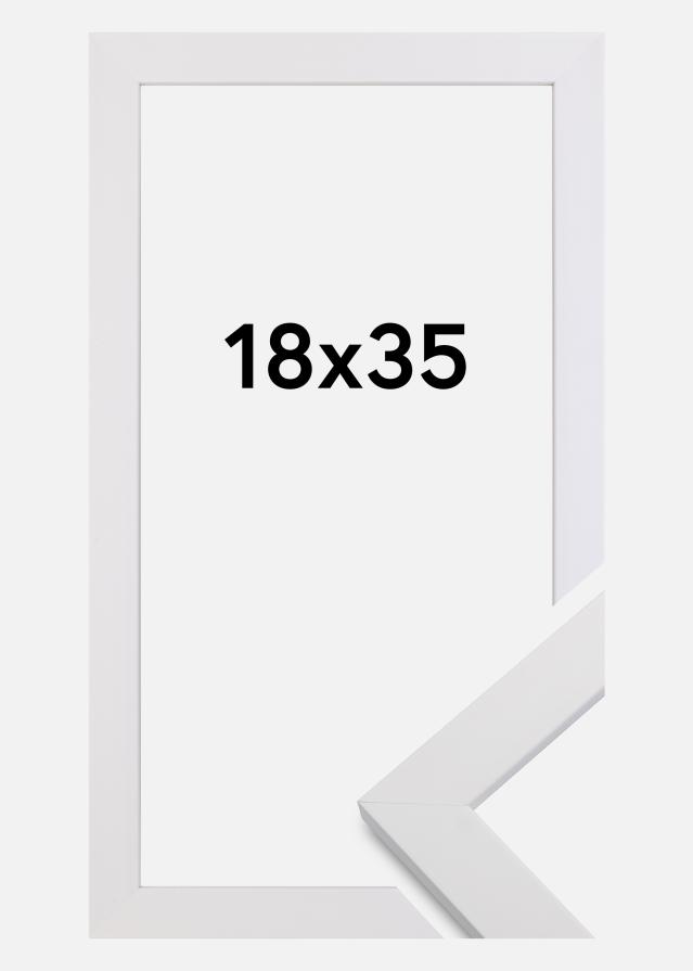 Kehys White Wood Akryylilasi 18x35 cm