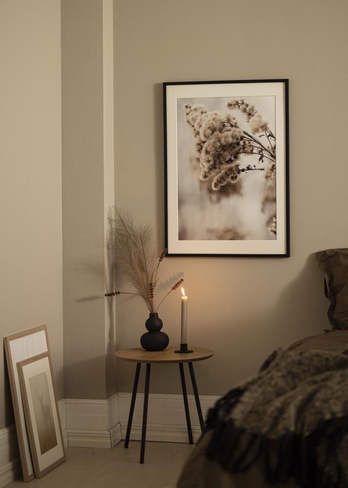 Kehys E-Line Akryylilasi Musta 40x40 cm