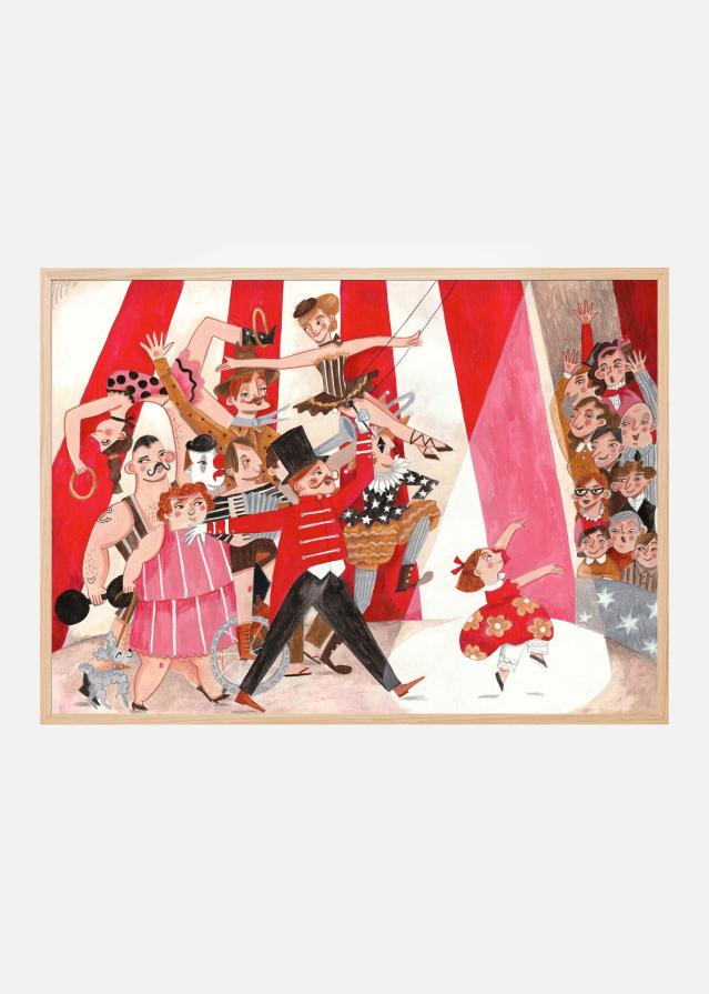 Circus in the city Juliste