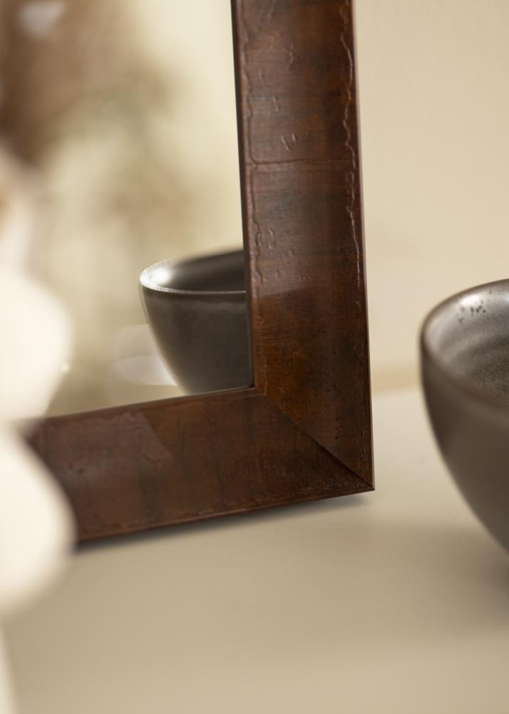 Peili Ribe Ruskea rotfanér - Omat mitat