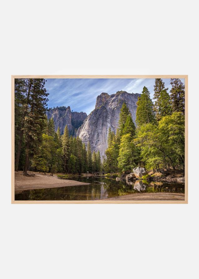 Rauhallinen maisema Juliste