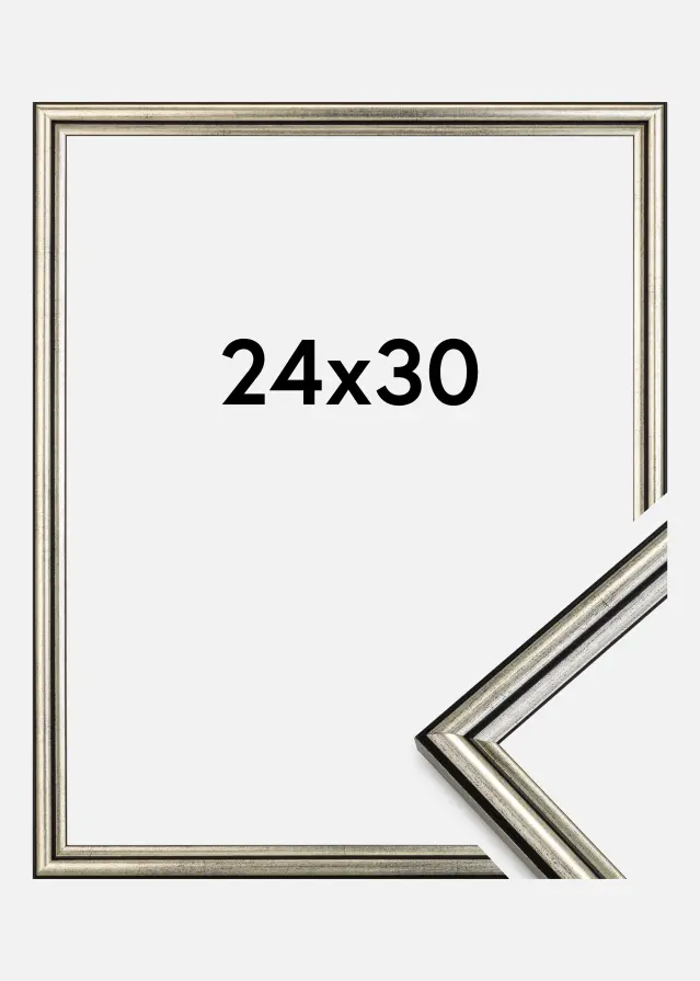 Kehys Horndal Hopeanvärinen 24x30 cm