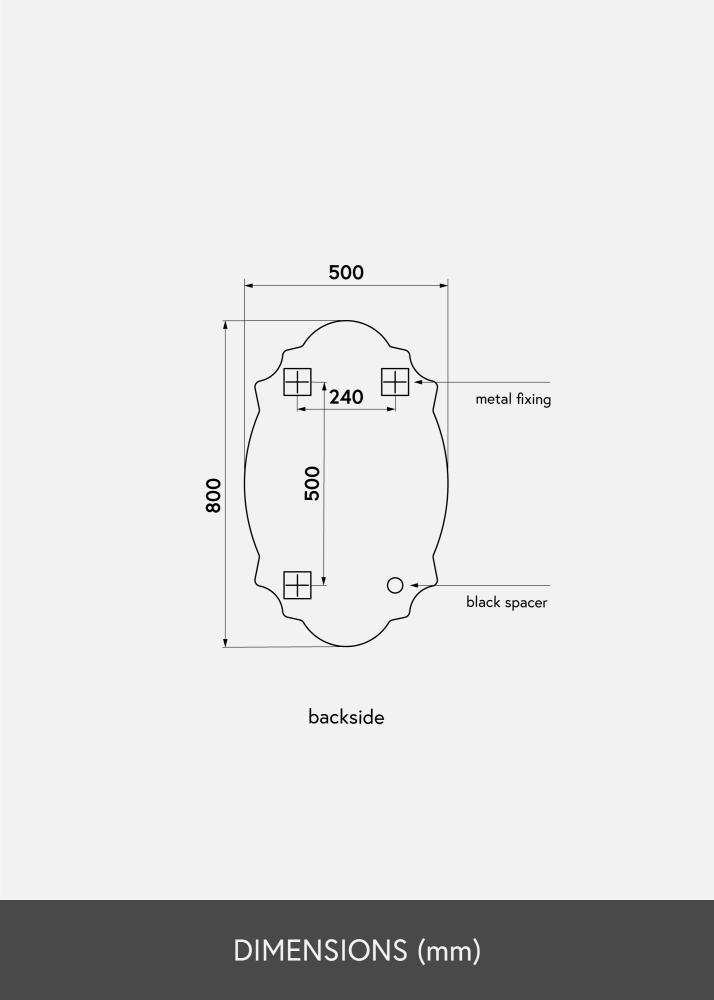 KAILA Peili Chique 50x80 cm